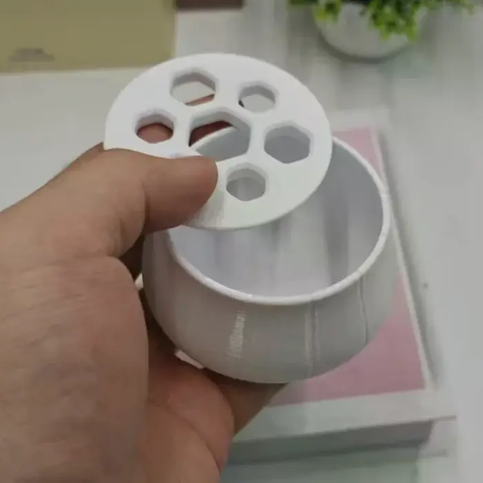 Pot de plantation de régénération d'oignons verts imprimé en 3D