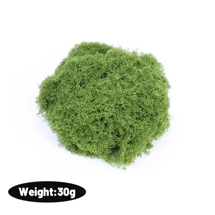 Simulation de feuilles de rotin miniatures