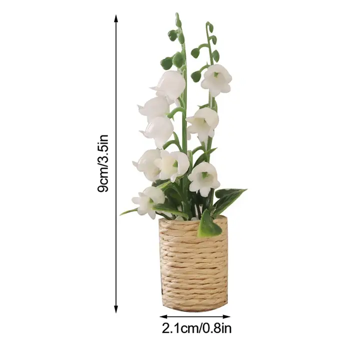Miniature de plante en pot