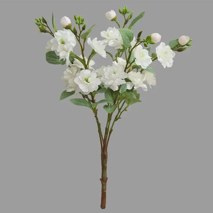 3 pièces 45cm 5 Frok camélia fleurs en soie pour la maison Table mariage décoration