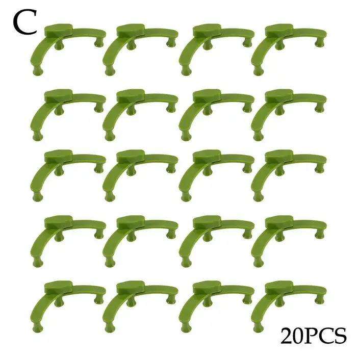 Clips de cintreuse de branches de plantes réutilisables