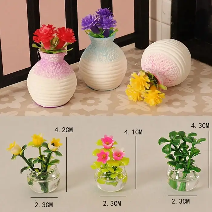 Vase de simulation en plastique l'inventaire