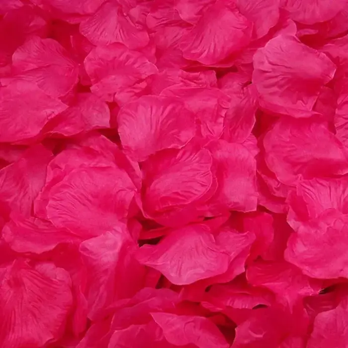 5000/100 pièces faux pétales de Rose artificiels coloré Simulation soie pétale