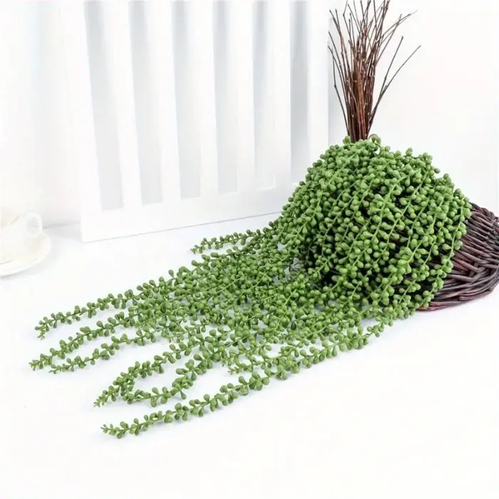 1pc plante artificielle amant larmes fausse fleur rotin