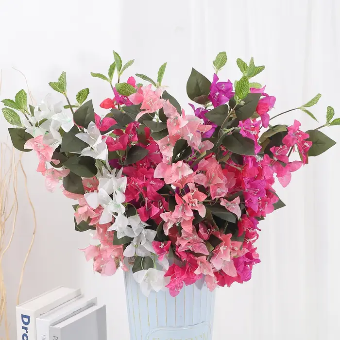 Fleur papillon artificielle pour la décoration de la maison