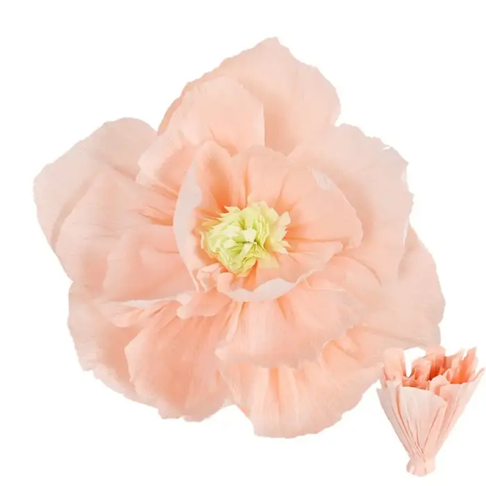 Fleurs en papier pansement déformables légères