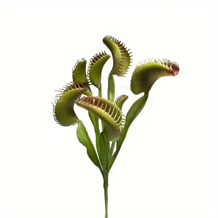 Plante de piège à mouche de vénus artificielle réaliste-perfecte pour Halloween et décoration intérieure