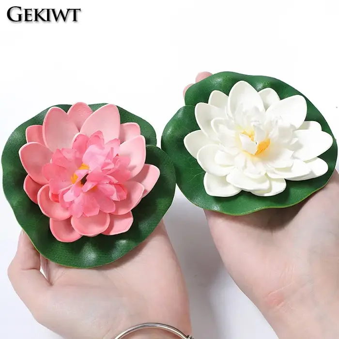 Fleur artificielle de Lotus flottante