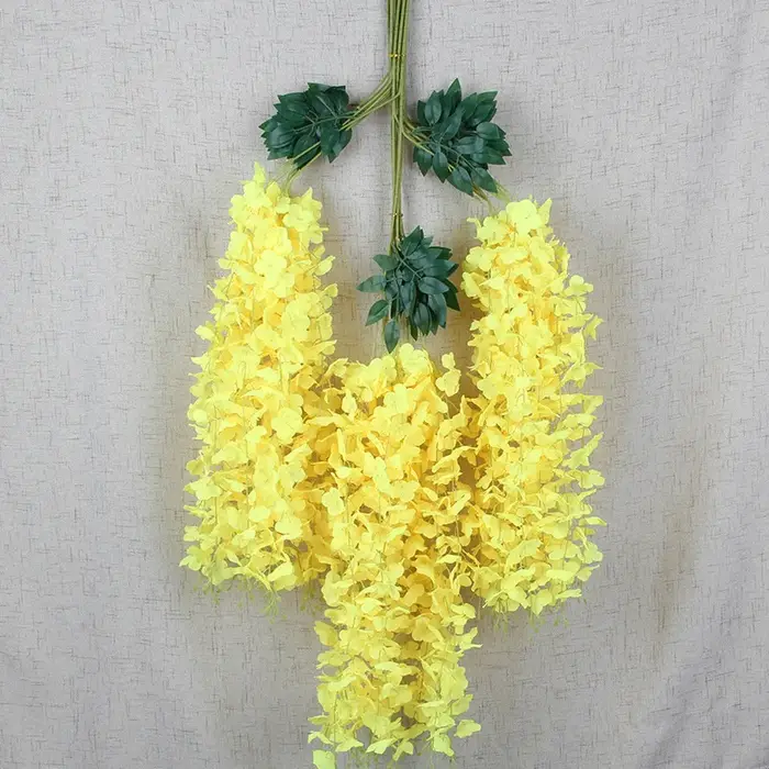 12 pièces de fleurs artificielles en soie