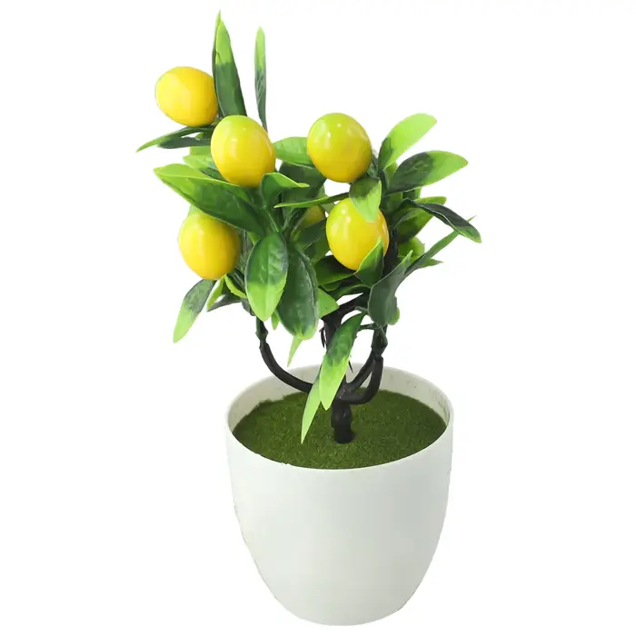 Plante artificielle en pot