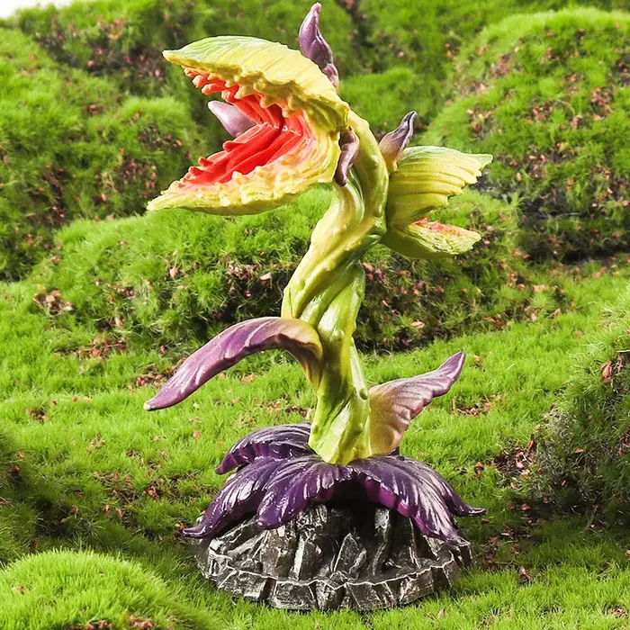 Simulation plante solide ornement champignon vénus piège à mouche Carnegiea Gigantea jardin pot de fleurs décor à la maison Miniatures