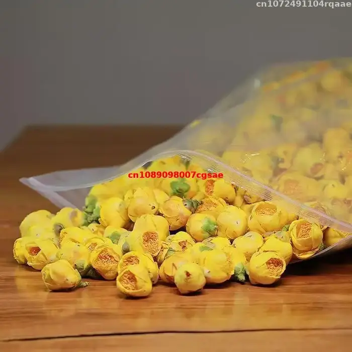 Fleur de Camélia Dorée Séchée Naturelle Petelotii (merr.) Fleurs séchées Sealy pour savon