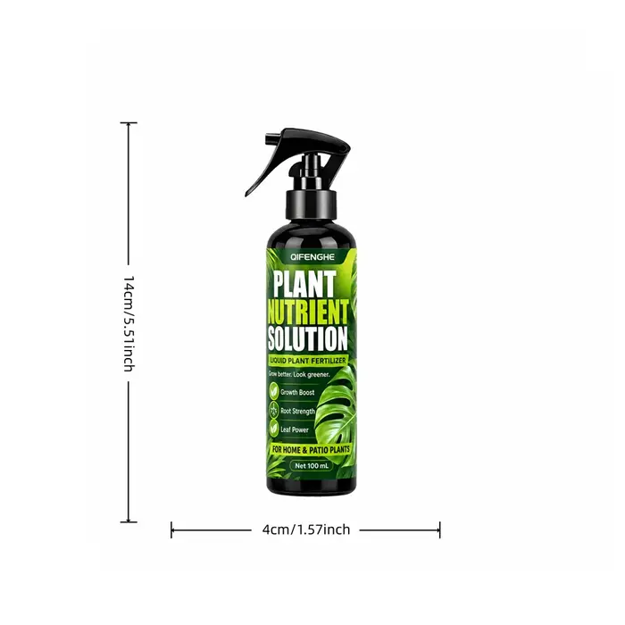 Engrais liquide pour plantes 100 ml, solution nutritive universelle pour plantes d'intérieur et d'extérieur en pot, soin de la croissance des racines et des feuilles, santé des plantes