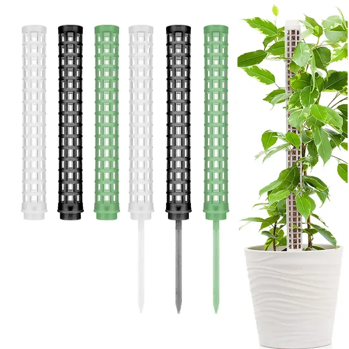 Bâton d'escalade pour plantes, support de plante, cadre en treillis, colonne de mousse de sphaigne d