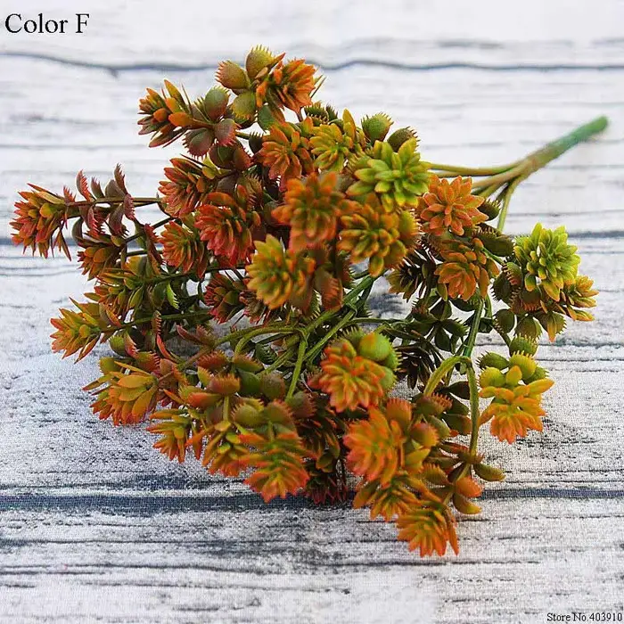 Plantes artificielles succulentes pour jardin