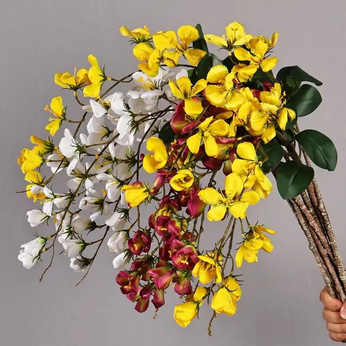 Fleur de chêne artificielle suspendue de 85CM