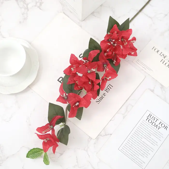 Fleur papillon artificielle pour la décoration de la maison
