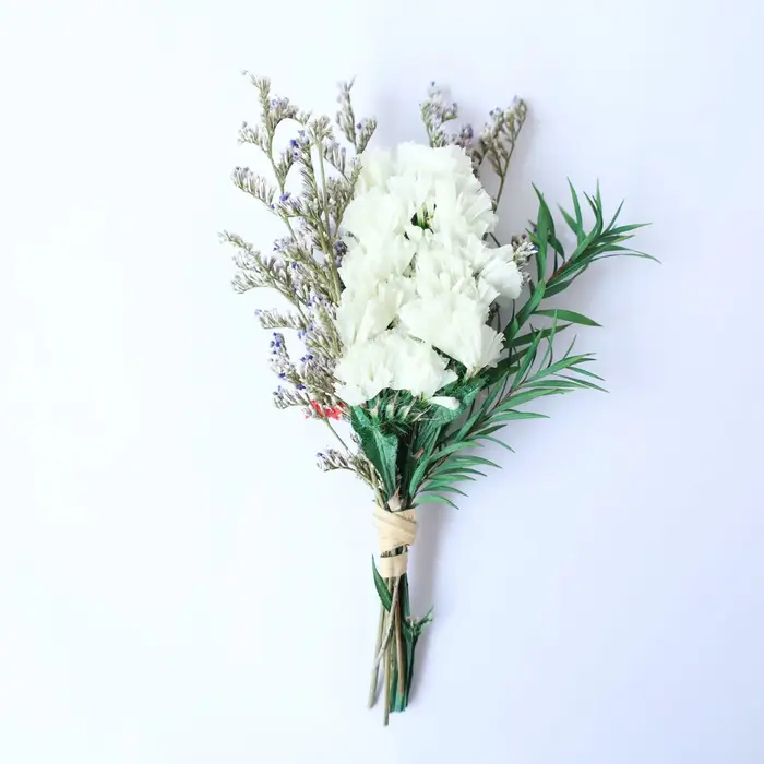 Mini bouquet de fleurs séchées à faire soi-même