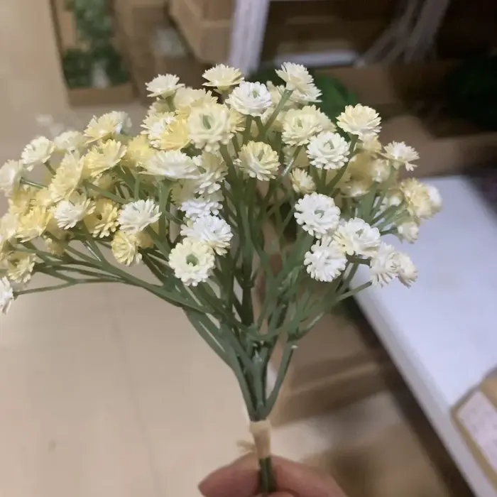 Fleurs artificielles pour demoiselles d'honneur, ensemble de 3 pièces de 22cm