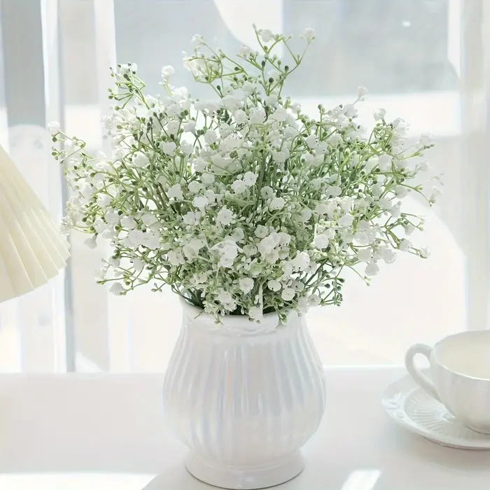 Fleur artificielle plante gypsophile offres spéciales mariage bouquet de mariée noël maison festival bricolage cadeau décoration photographie accessoire