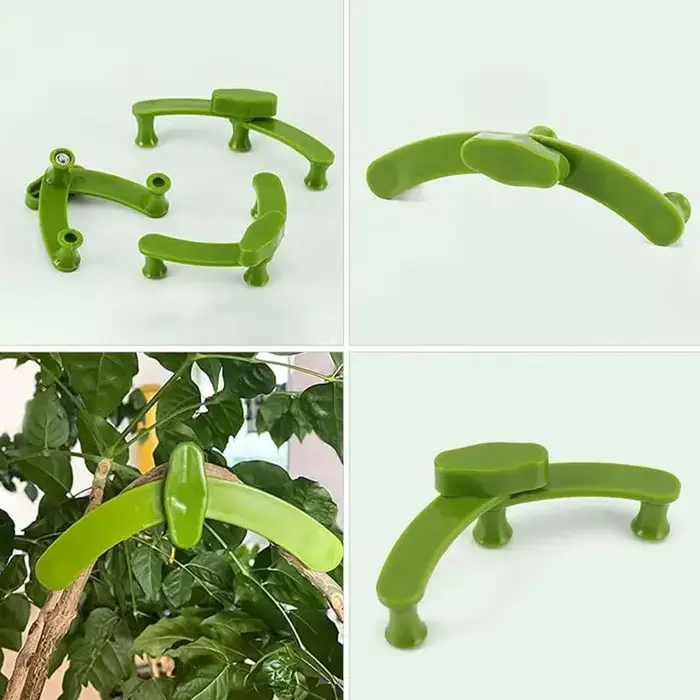 Clips de pliage de branches de plantes réutilisables