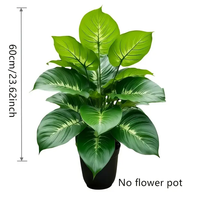 1 grande plante artificielle ressemblant