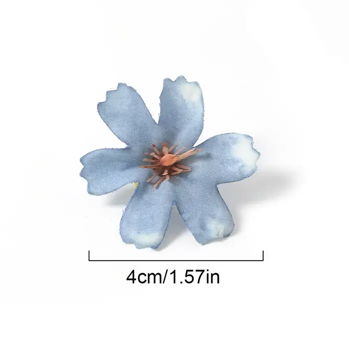 Tête de fleur artificielle à Six feuilles