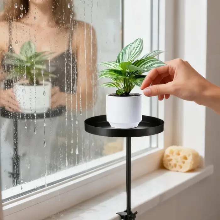 Étagère à plantes pour rebord de fenêtre