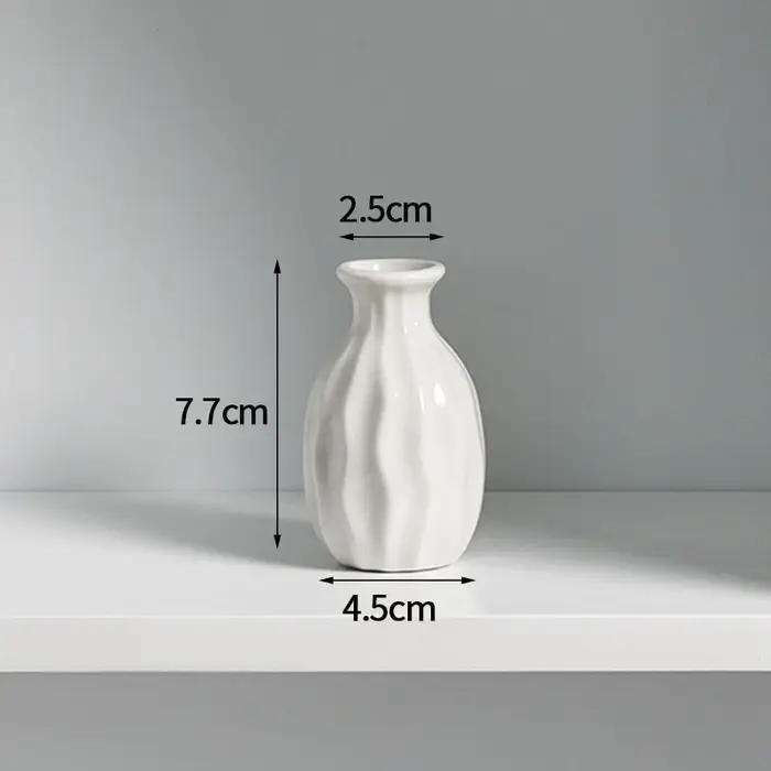 Mini vase à fleurs en céramique