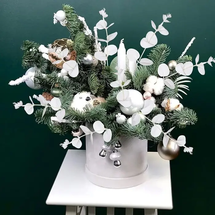 Feuilles d'argent plantes artificielles mariage mariée bouquets maison vase jardin table à manger intérieur extérieur bricolage cadeau boîte décor scrapbooks