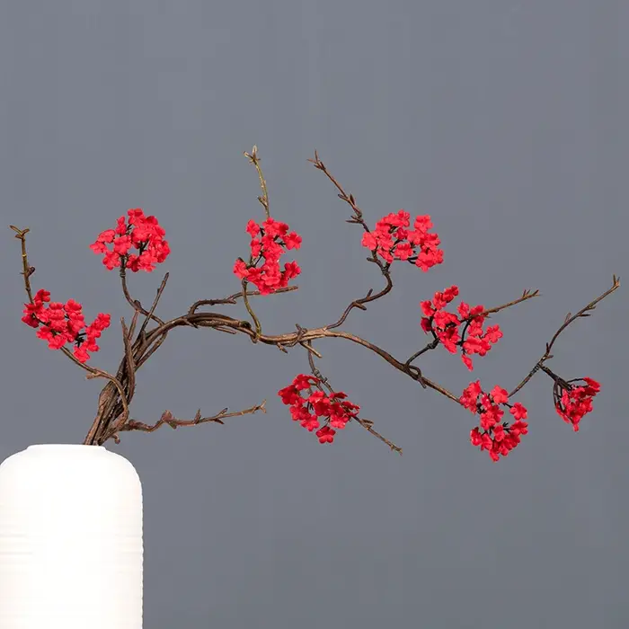 Branche de canne à fleurs de cerisier