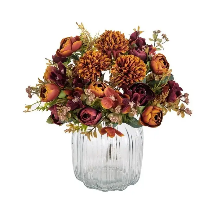 Fleurs artificielles économiques : Boutons de roses thé, Hortensias en soie pour DIY, boîtes à bonbons, vases, décoration intérieure, guirlandes de la Saint-Valentin, bouquets de mariage