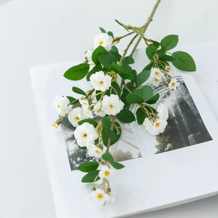 Fleurs Artificielles Faite à la Main Marguerites pour Maison
