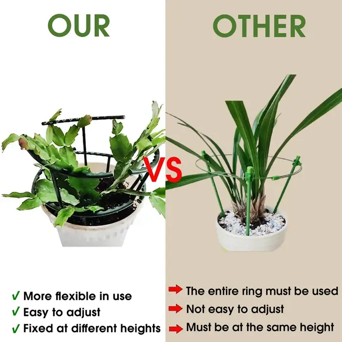 Support de plante en plastique