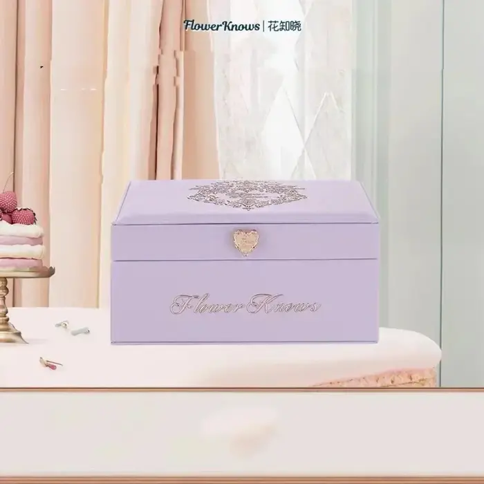 Boîte à bijoux Flower Know Strawberry Rococo Purple