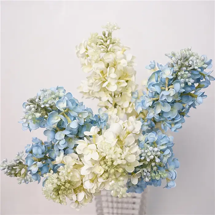Fausses Fleurs Artificielles en Latex pour Décoration de Table