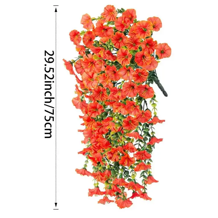 Faux Petunias, fleurs artificielles en soie