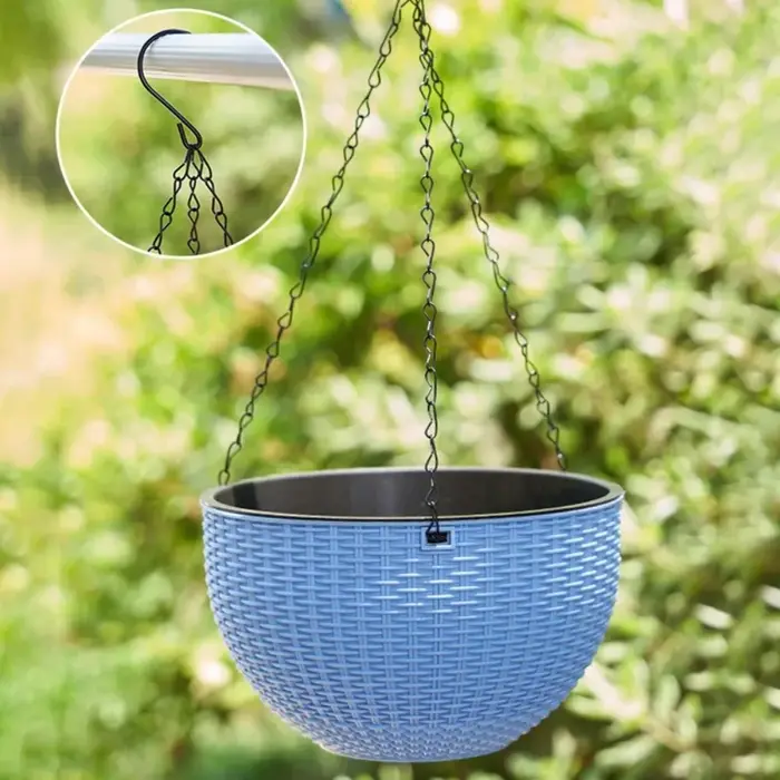 1 pièce de support de plante suspendu en macramé pour pots de fleurs et jardinières