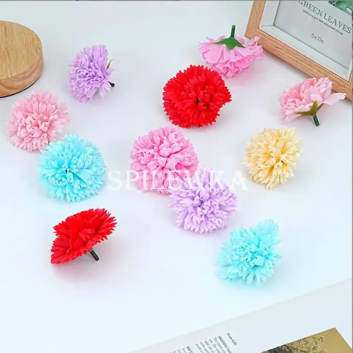 Tête de fleurs d'oeillet