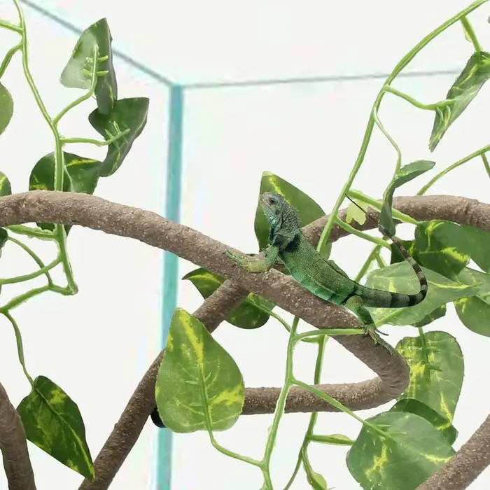 Vignes de reptiles flexibles artificielles