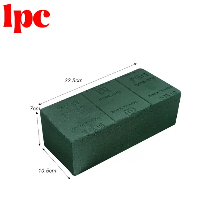 Bloc de mousse florale pour arrangements floraux DIY