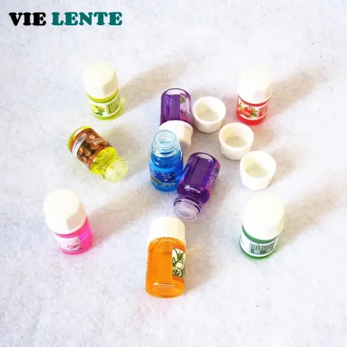 12 pièces 3ML désodorisant plante naturelle aromathérapie huile essentielle climatisation parfum arôme diffuseur