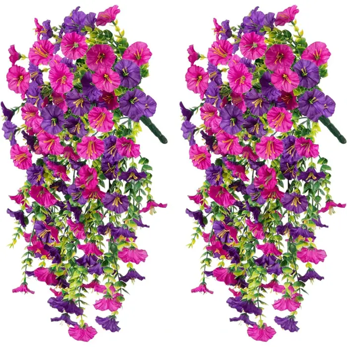 Fleurs artificielles vigne gloire du matin mariage maison chambre Festival décor Halloween cour extérieure arc bricolage accessoires colorés