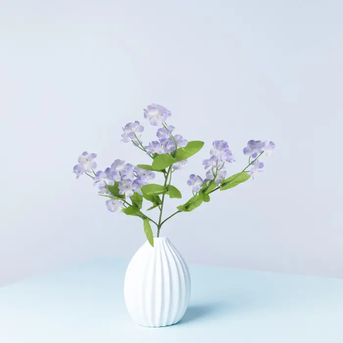 Fleurs artificielles en soie « Ne t'oubliez pas de moi » pour les arrangements de table
