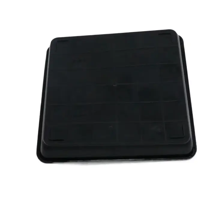 Plateau carré durable pour pot de fleurs