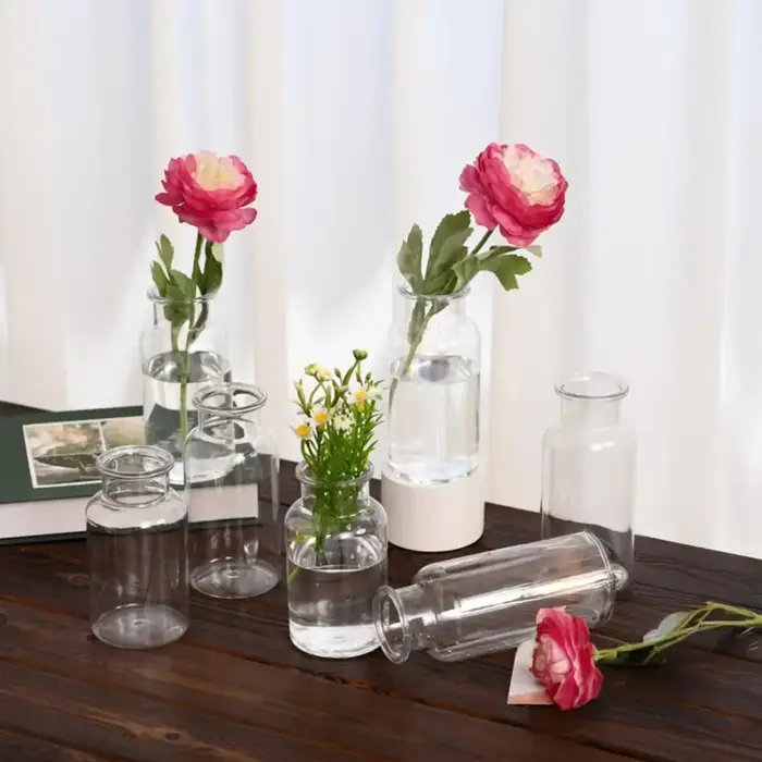 Vases décoratifs vifs, petits vases pour fleurs
