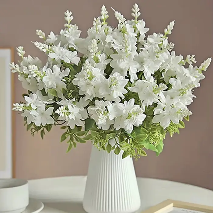 Soie Yucca Gloriosa Fleurs Artificielles De Mariage Maison Décor De Noël Table Centre Couronne Bouquet De Mariée Coloré Photographie Prop