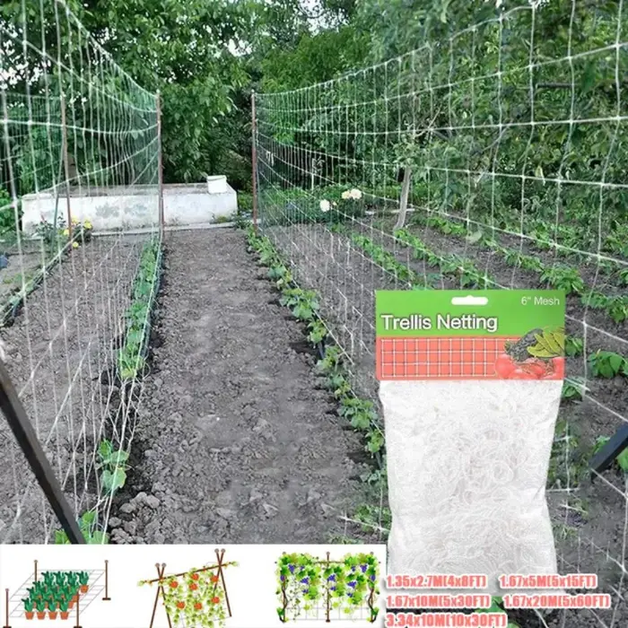 Filet d'escalade pour plantes horticoles