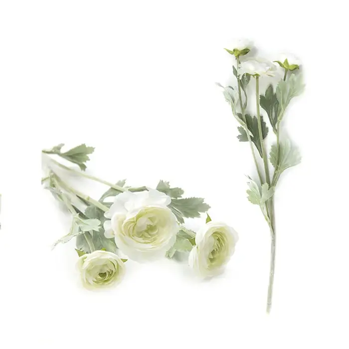 Bouquet de roses de pivoine artificielle en tissu peluche