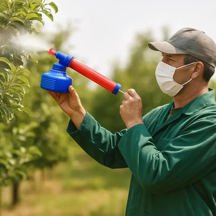Poudreuse de poudre de terre de diatomée lavable pour le contrôle des moucherons de jardin